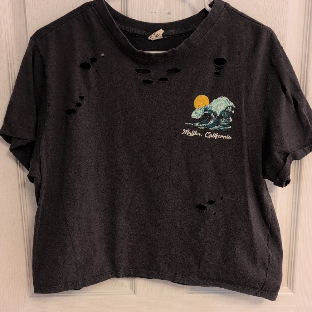 Vibe N' Dark Gray Tee